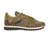 Valentino Camouflage Rockrunner Trainers, front view