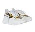 Versace trainers, side view