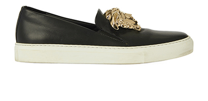 Versace Medusa Slip-on Trainers, front view