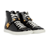 Versace Patent Medusa Trainers, side view