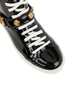 Versace Patent Medusa Trainers, other view