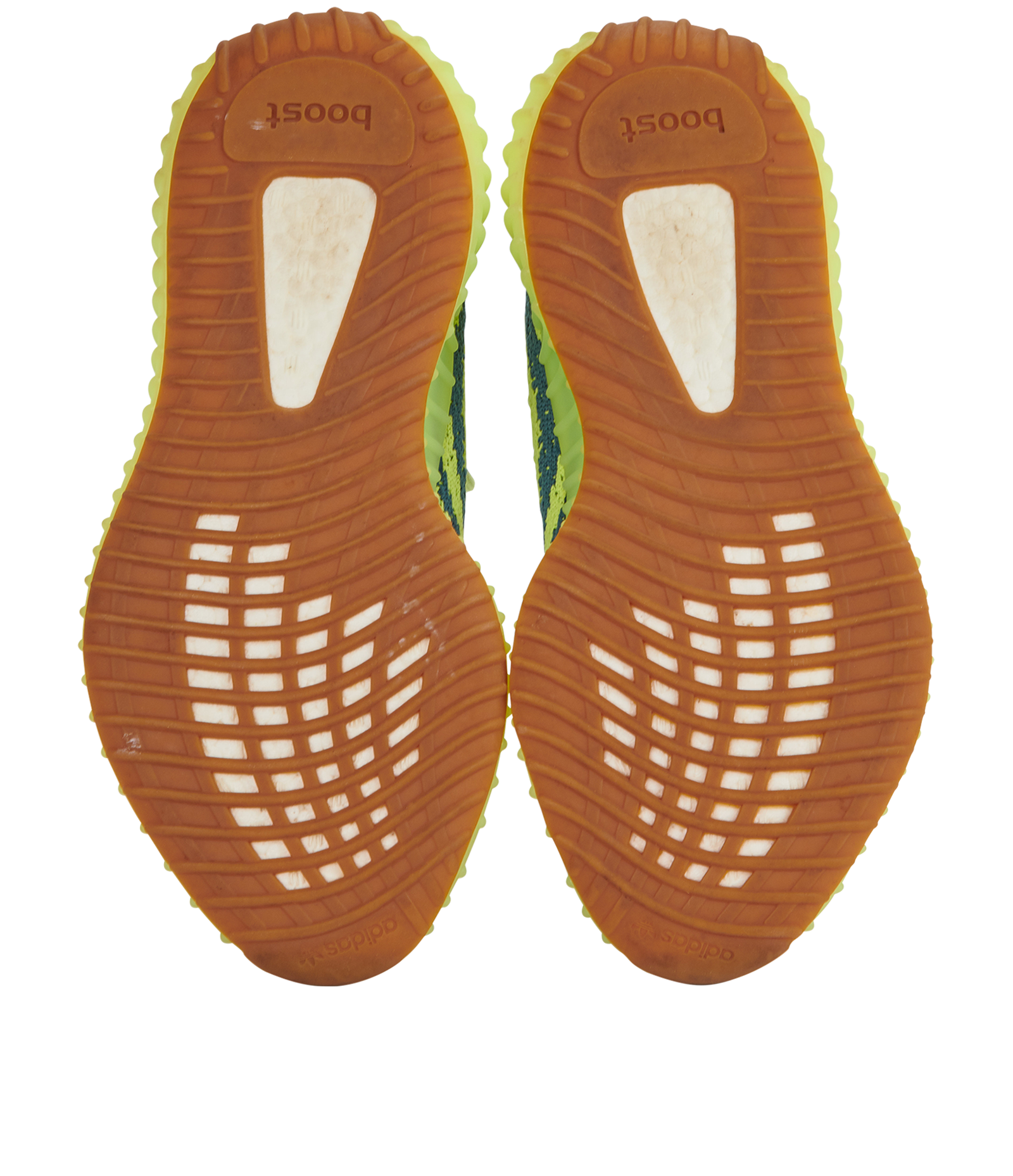 Yeezy 350 Trainers, &pound;180, Shoes, Green, Fabric, Top view