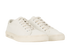 Saint Laurent Malibu Sneakers, &pound;190, Shoes, White, Leather, Side view