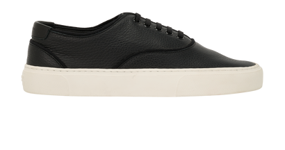 Saint Laurent Venice Trainers, &pound;320, Shoes, Black, Leather, Front view