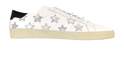 Saint Laurent Star Low Top Trainers, front view