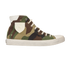 Saint Laurent Bedford Camouflage Trainers, front view