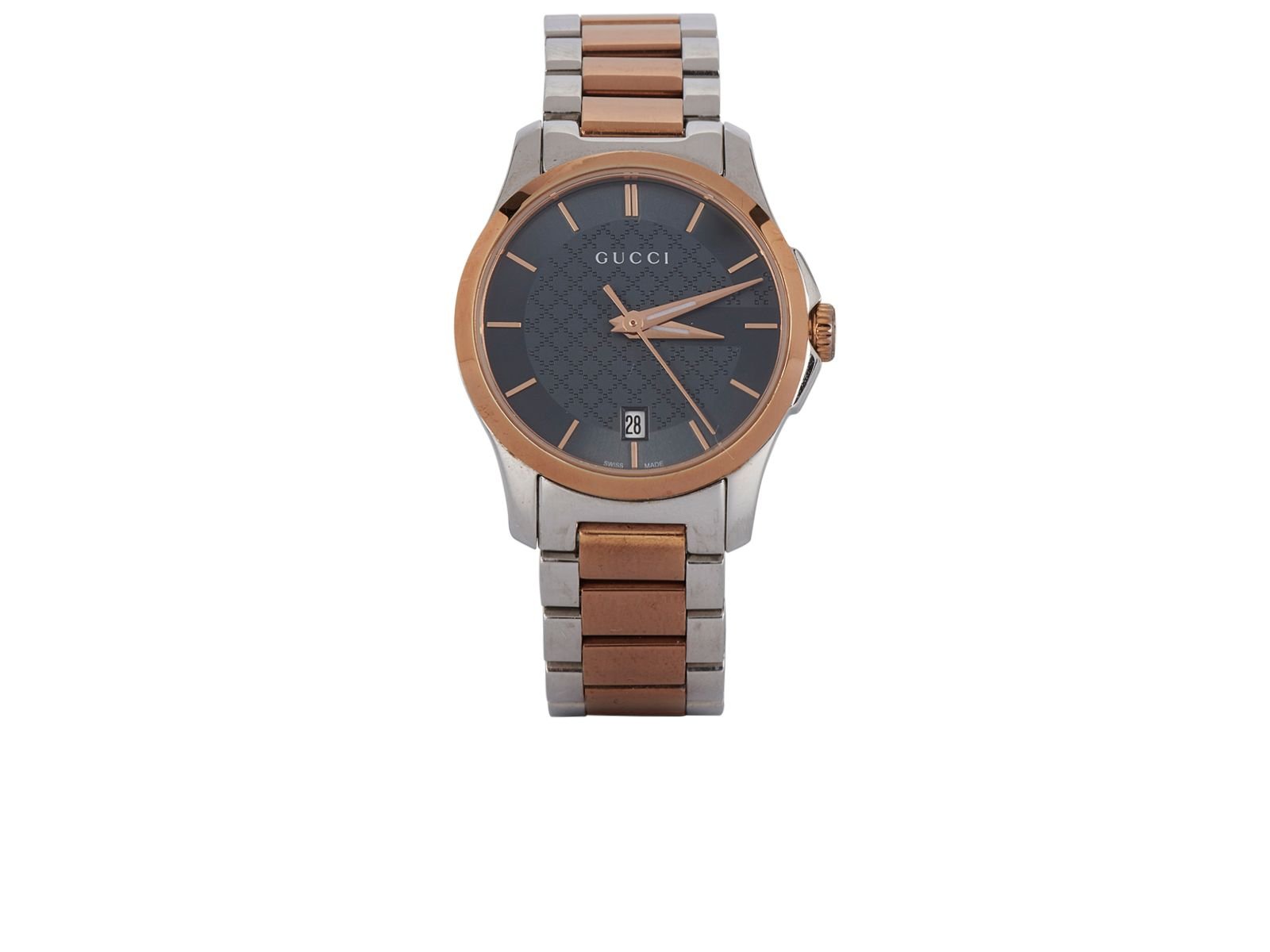 Gucci Timeless Two-Tone Watch, Gucci Watches Designer Exchange